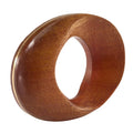 Morgan Wood Napkin Ring | Set of 4