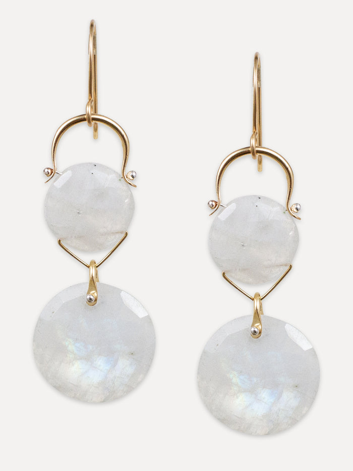 Mosaic Coin Earrings