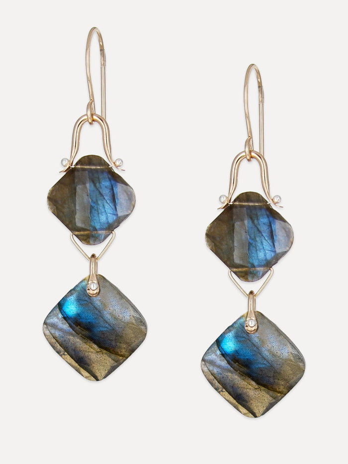 Mosaic Cushion Earrings