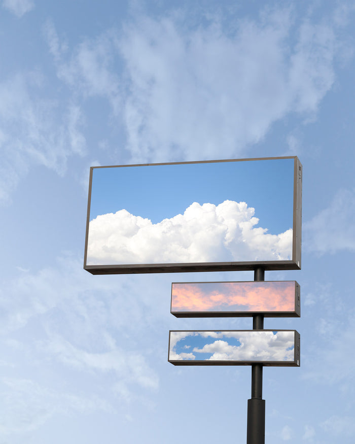 Mostly Blue Skies by Laura Hendricks Posters, Prints, & Visual Artwork