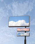 Mostly Blue Skies by Laura Hendricks Posters, Prints, & Visual Artwork