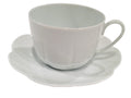 Nymphea White Breakfast Saucer