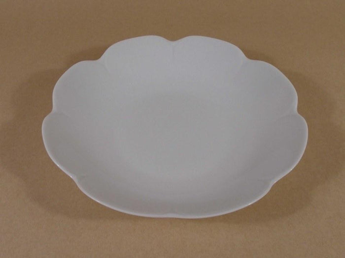 Nymphea White Shallow Pasta/Salad Plate