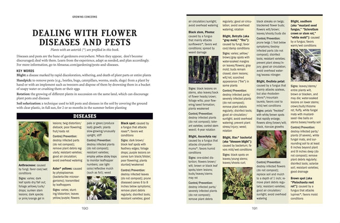 Old Farmer's Almanac Flower Gardener's Handbook