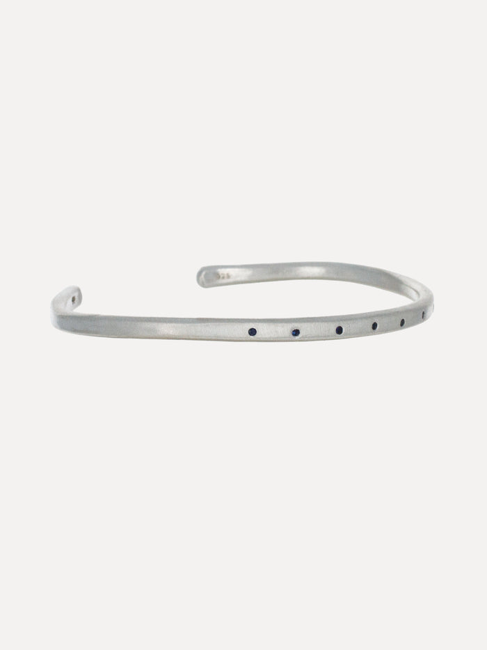 Organic Blue Sapphire Cuff