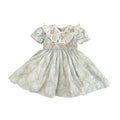 Pastel Lamb Handsmocked Dress