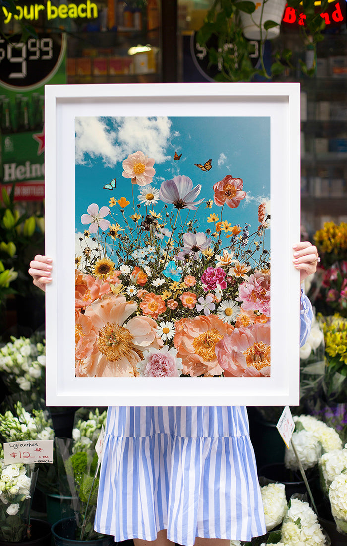 Peony Dreams by Siobhan O'Dwyer Posters, Prints, & Visual Artwork
