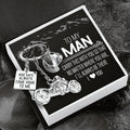 Classic Bike Keychain - To My Man - Ride Safe, Always Come Home to Me - Gkt26005