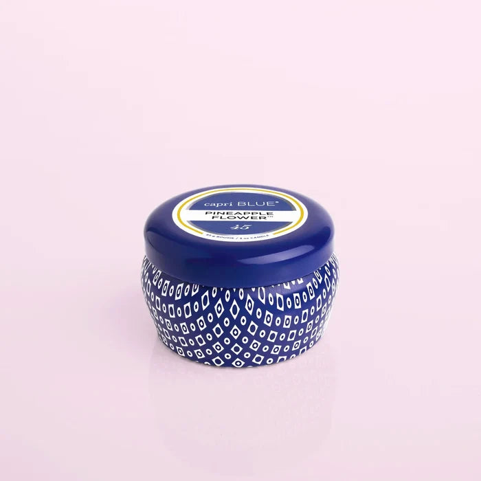 Pineapple Flower Mini Tin