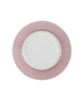 Pink Lace Dessert Plate