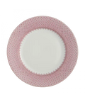 Pink Lace Dinner Plate