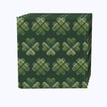 Plaid, 4 Leaf Clover Napkins