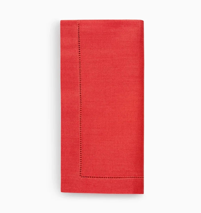 Poppy Linen Set of 4 Festival Dinner Napkins
