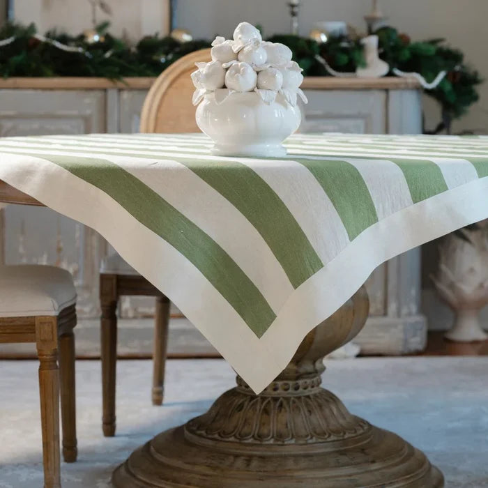 Portofino Bold Stripe Tablecloth