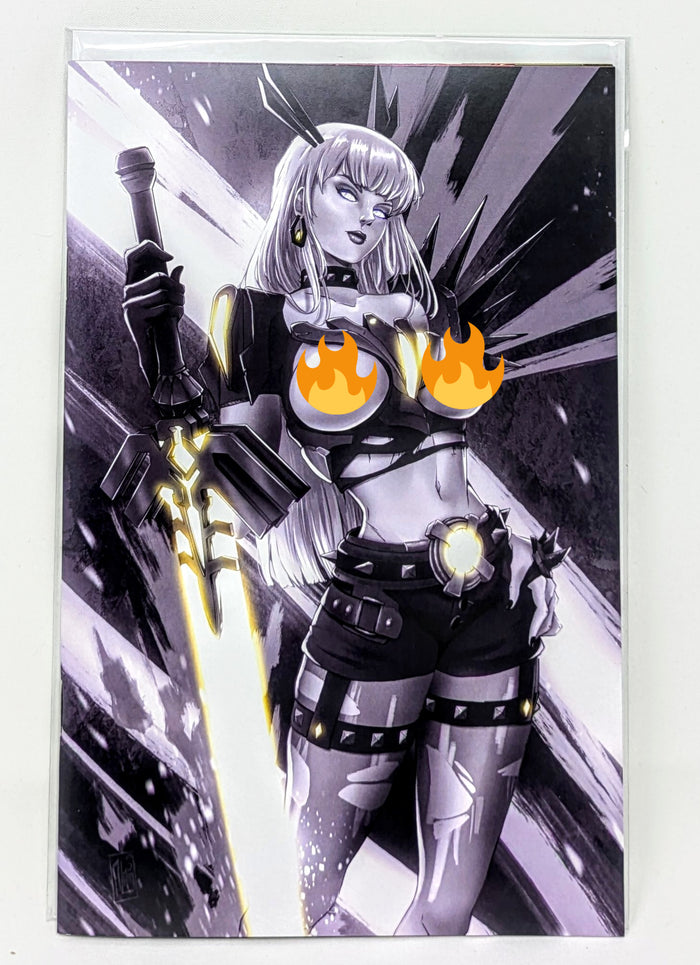 Power Hour #3 MAGIKAL (Magik) by ALAIN NIP Naughy B&W LTD 30 Dallas Fan Expo NM