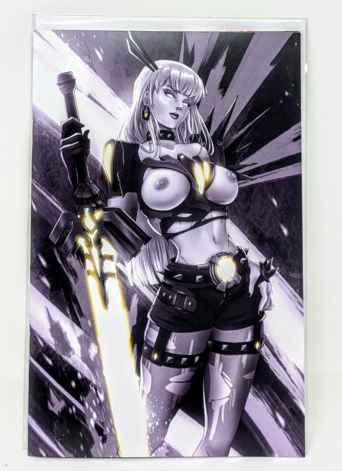 Power Hour #3 MAGIKAL (Magik) by ALAIN NIP Naughy B&W LTD 30 Dallas Fan Expo NM