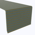 Rainbow Herringbone Weave Runners