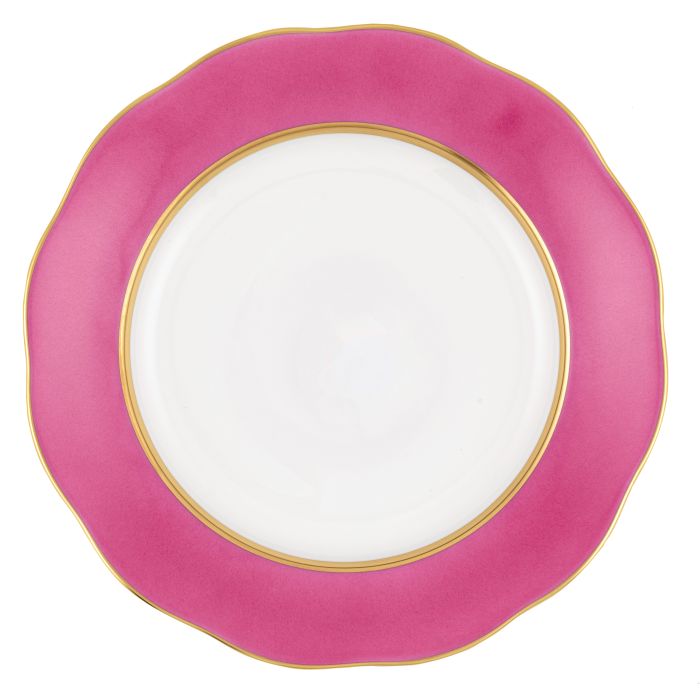 RASPBERRY SILK RIBBON - DESSERT PLATE
