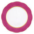 Raspberry Silk Ribbon - Service Plate