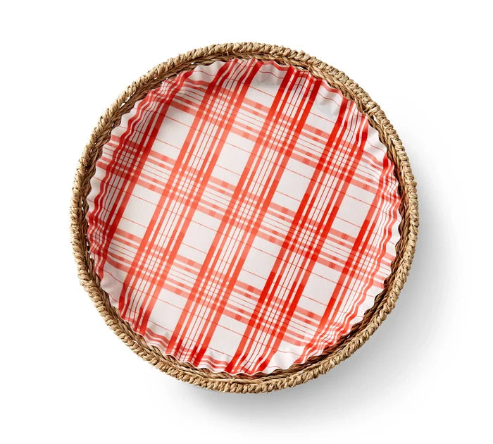 Red Plaid Preformed Liners