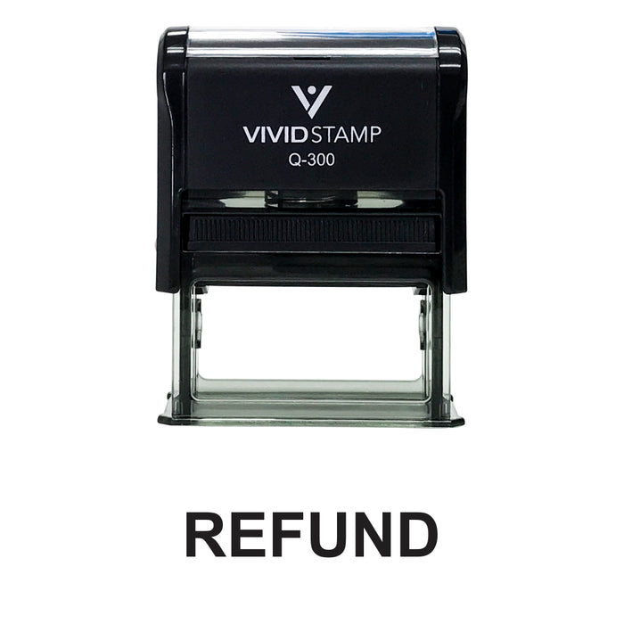 REFUND Self Inking Rubber Stamp