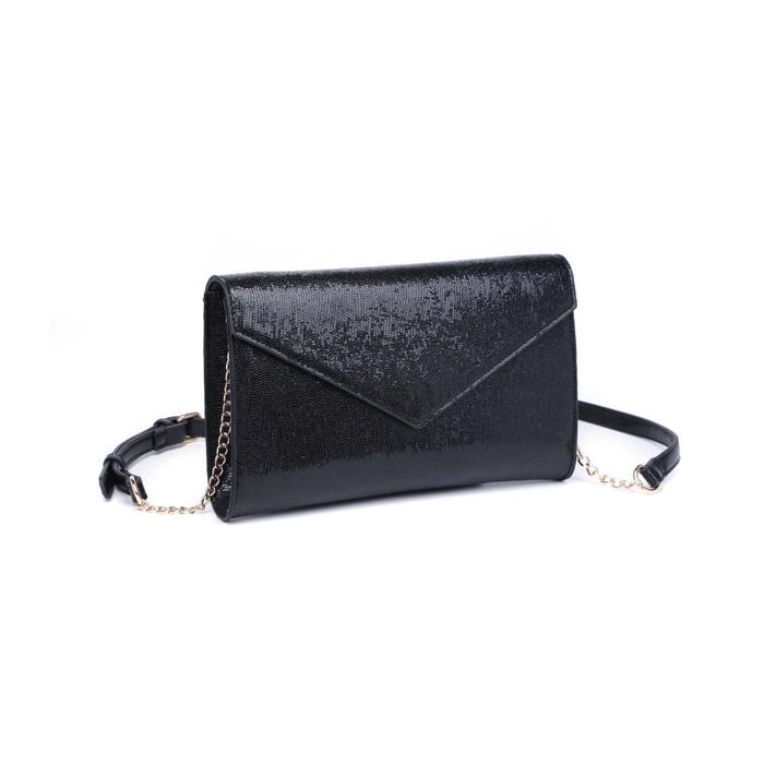 Riva Crossbody Clutch- Black