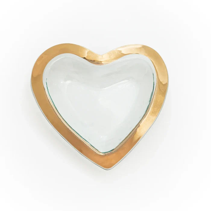 Roman Antique Large Heart Serving Bowl