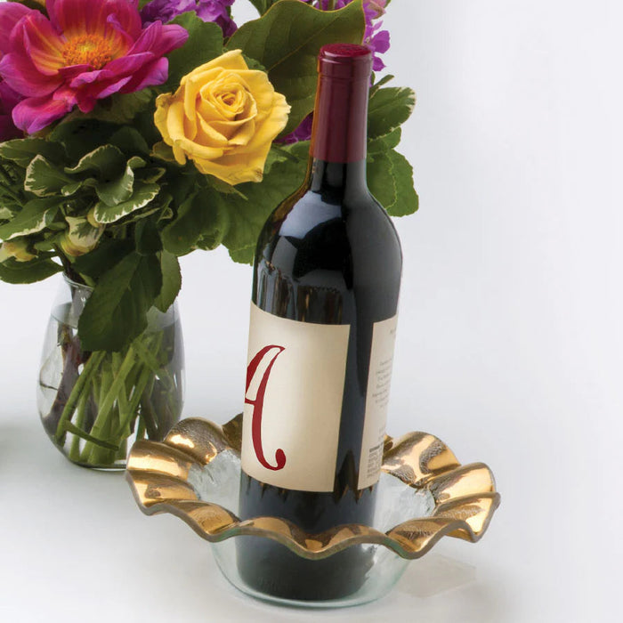 Ruffle Wine Coaster