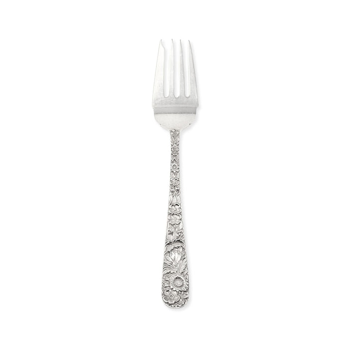 S. Kirk & Son Inc. "Repoussé" Sterling Silver Individual Salad Fork