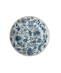 Sacred Bird & Butterfly Bread and Butter Plate - Blue