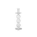 San Marco Swirl Glass Taper Holder - L