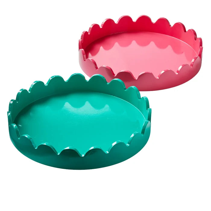 Scallop Decorative Tray
