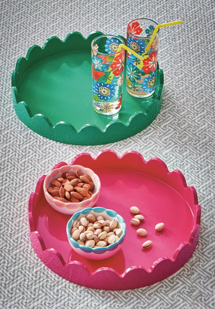 Scallop Decorative Tray