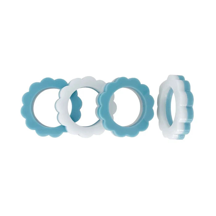 Scallop Napkin Ring | Set of 4