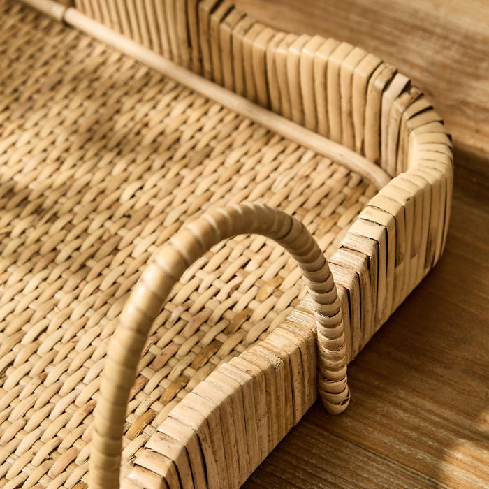 Scalloped Edge Tray with Handles
