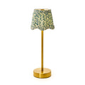 Scalloped Floral Fabric Lampshade