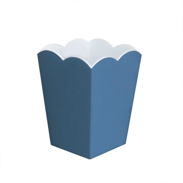 Scalloped Lacquer Bin