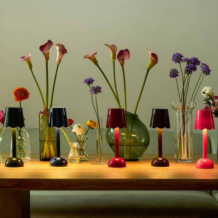 Scalloped LED Lamp