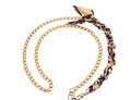 Scarf Crossbody Chain- Leopard