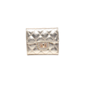 Shantel Quilted Wallet- Gold