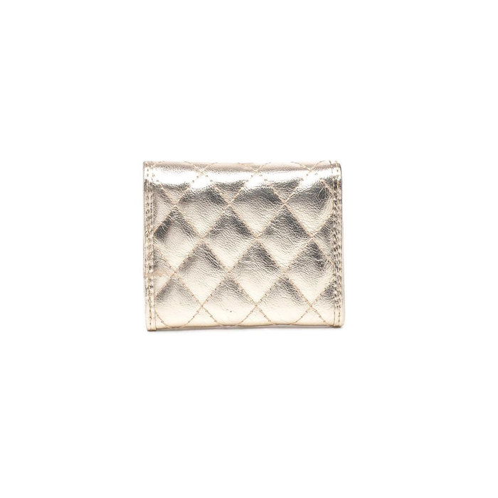 Shantel Quilted Wallet- Gold