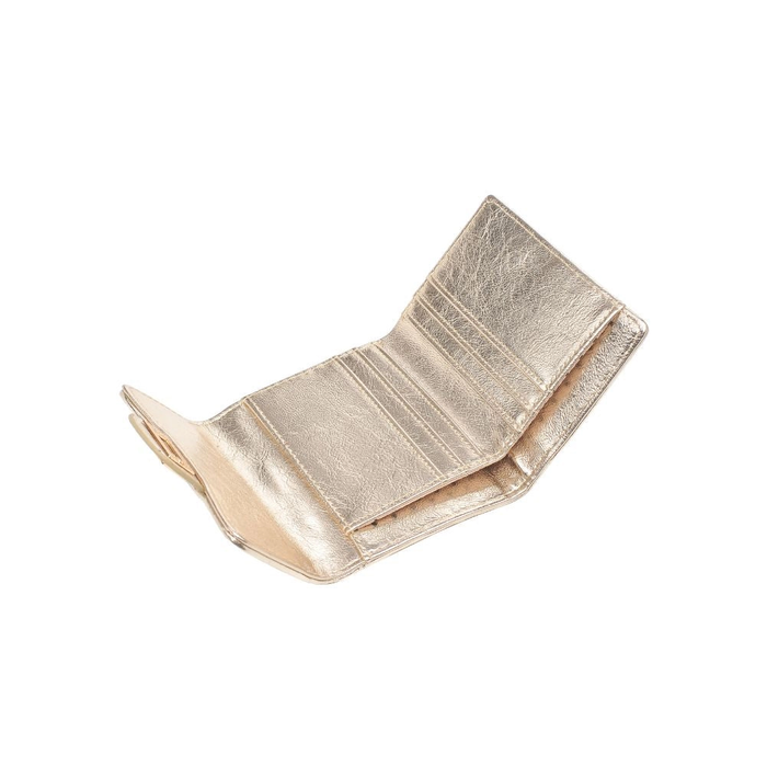 Shantel Quilted Wallet- Gold