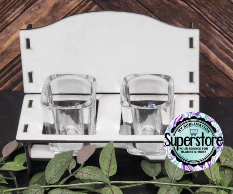 Shot glass bench - Sublimation blank