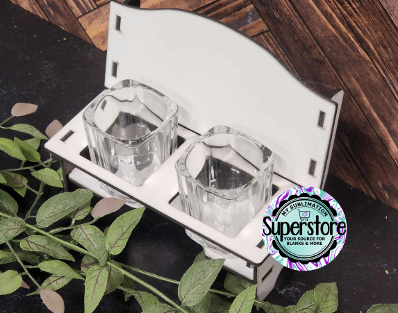 Shot glass bench - Sublimation blank