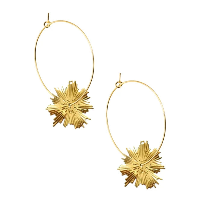 Sidebar Designs Gold Earrings