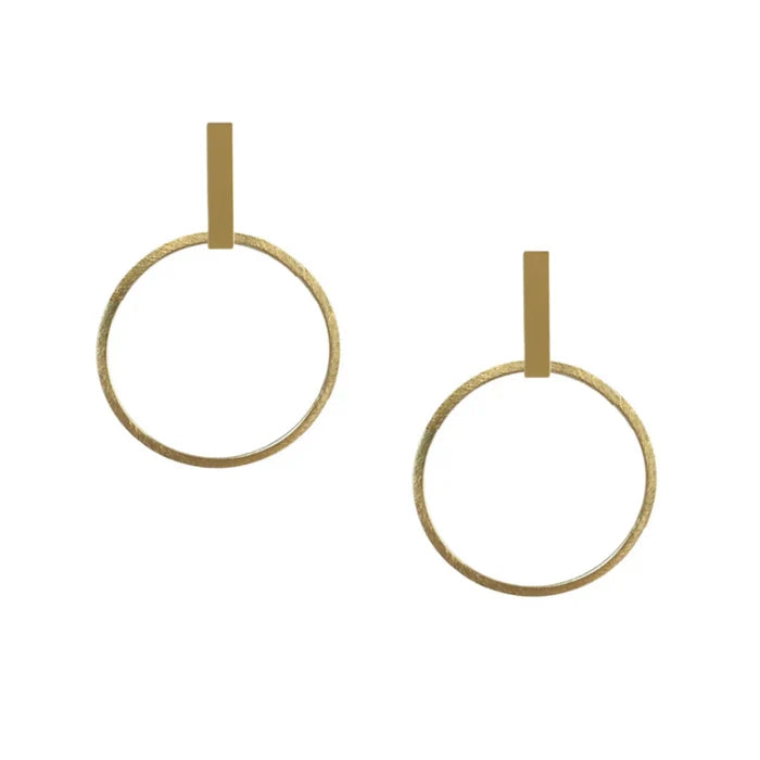 Sidebar Designs Gold Earrings