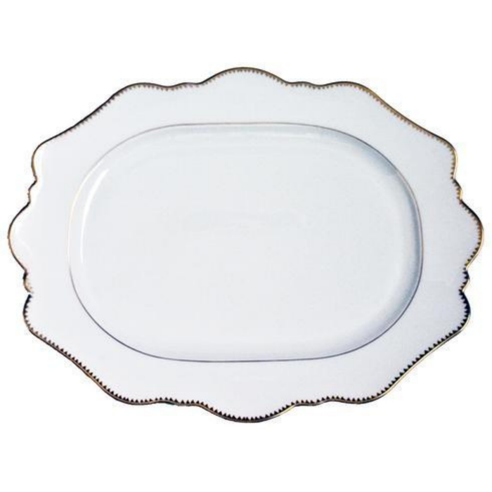 Simply Anna Antique White Platter
