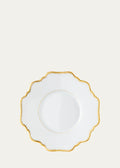 Simply Anna Antique White Saucer