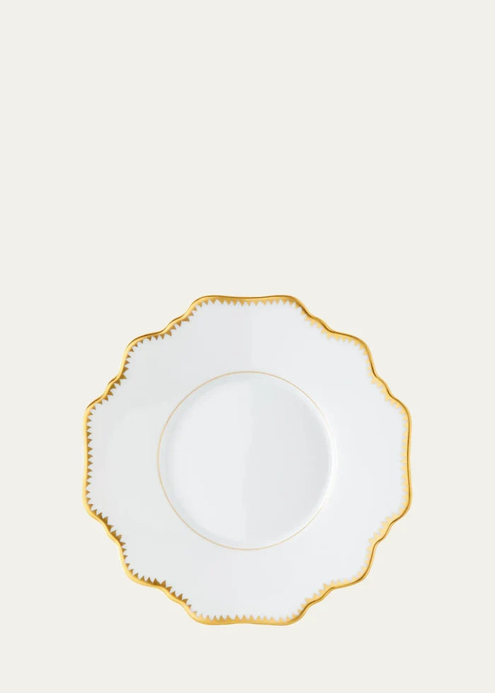 Simply Anna Antique White Saucer