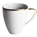 Simply Elegant White and Gold Mug
